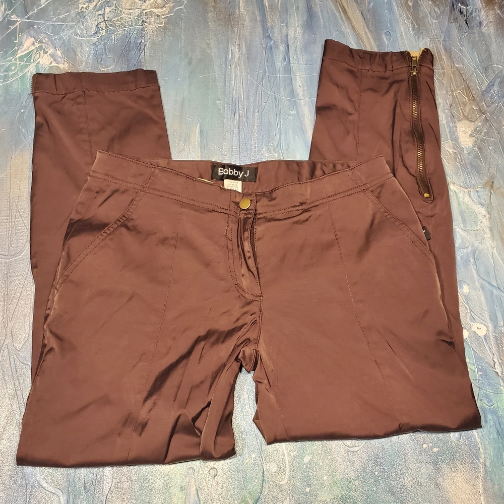 BOBBY J Satin Trousers